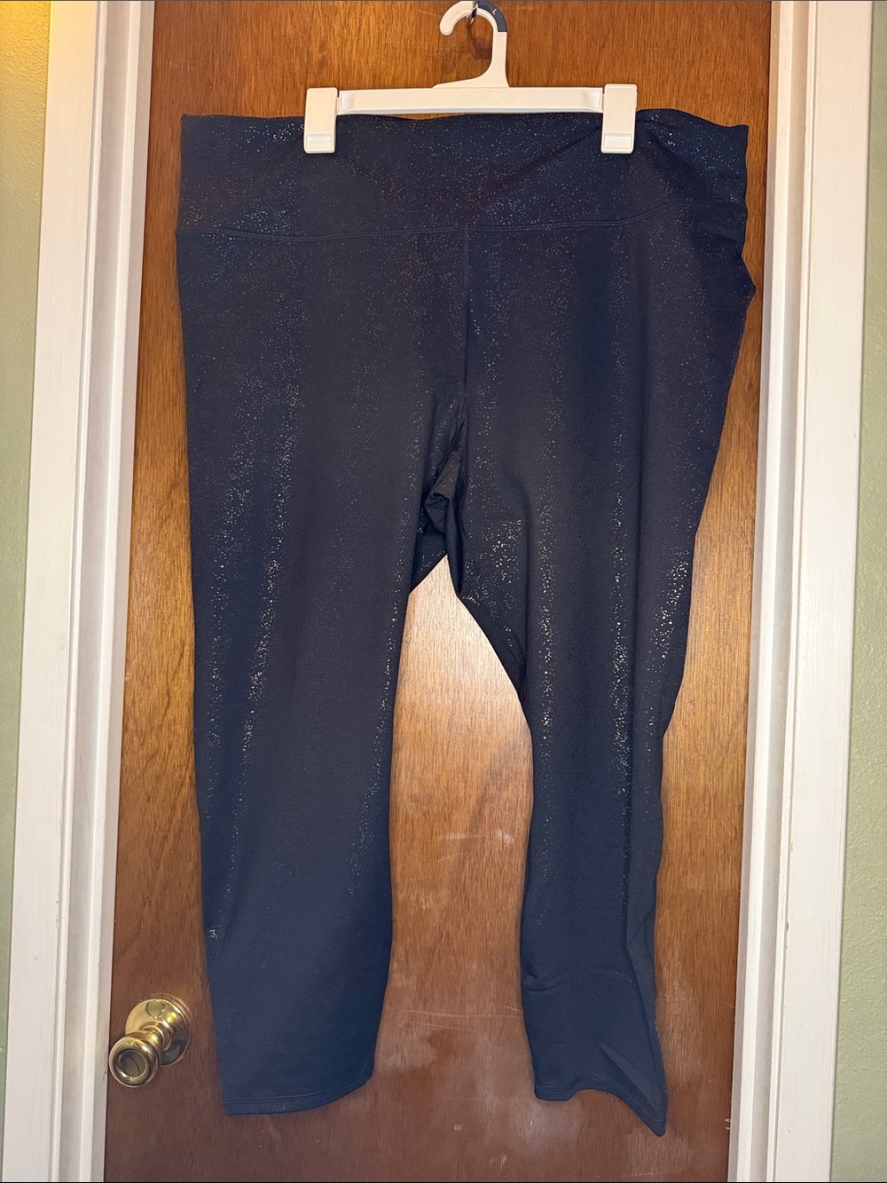 Fabletics High-Waisted Printed Powerhold 7/8 leggings